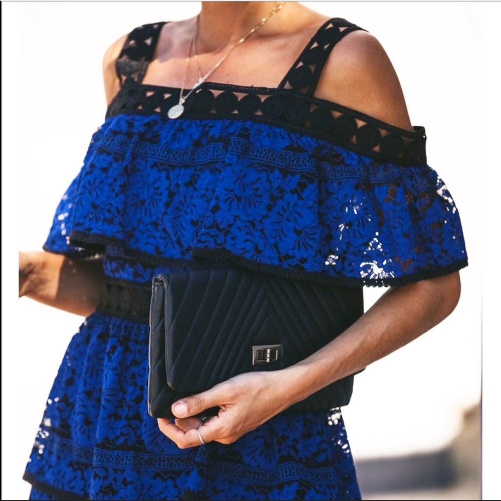 Renegade Crochet Lace Tiered Dress - Picture 5 of 5